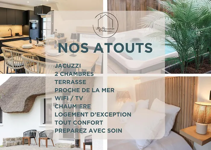 Chaumiere De Charme Avec Jacuzzi - Proche Touquet